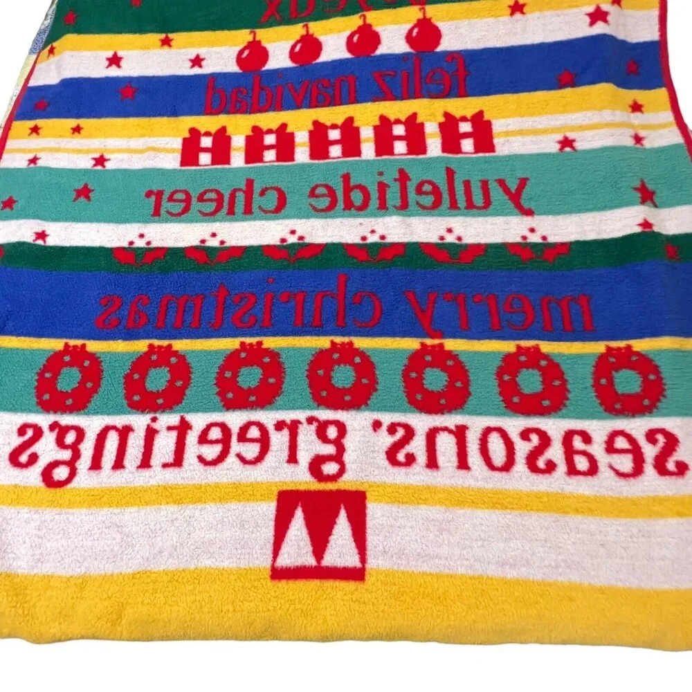 Vuteks Crown Craft Virgin Acrylic Pile Throw Blanket 60